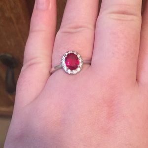 Beautiful ruby ring